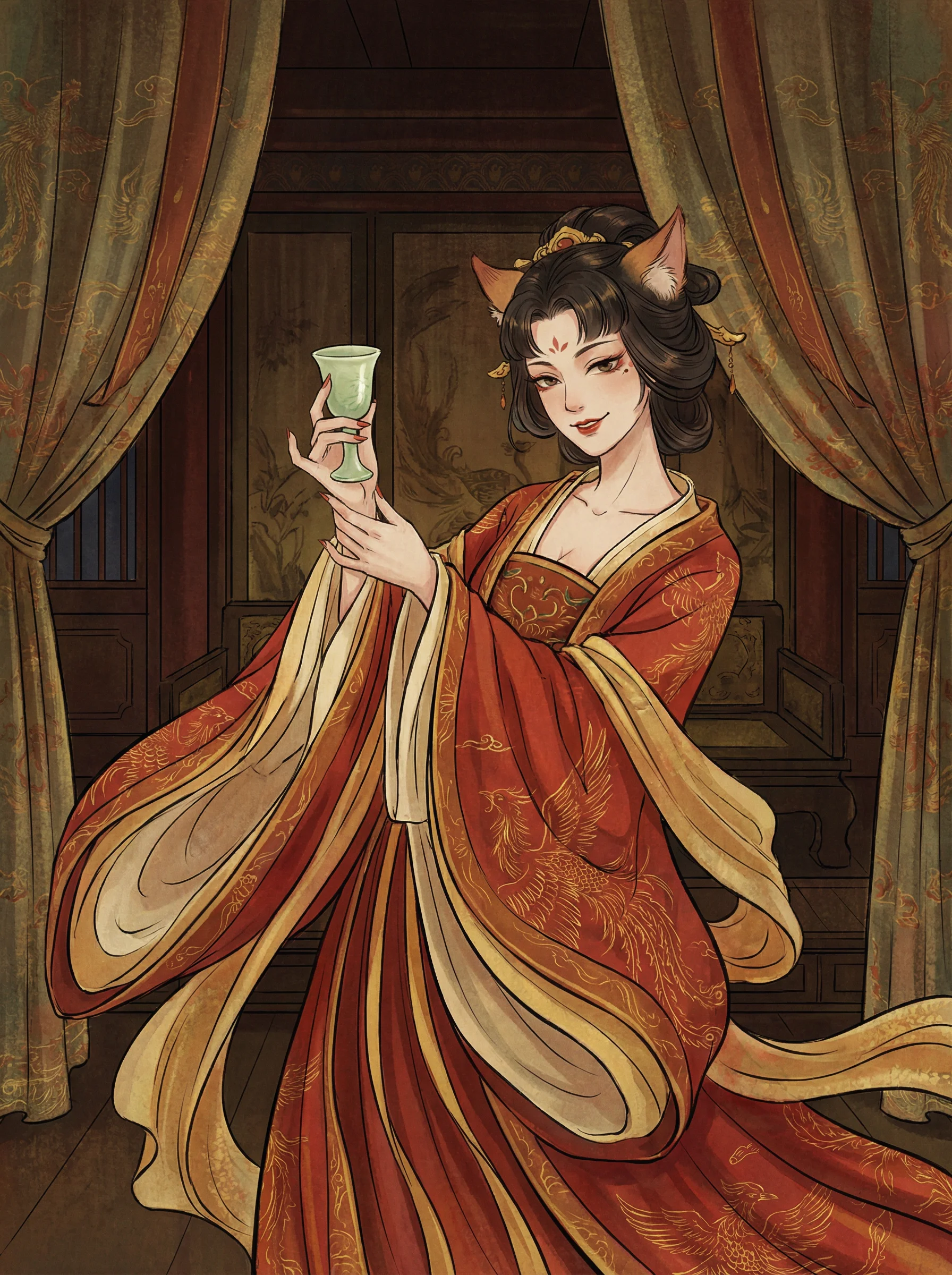 妲己 - 制服诱惑_精东传媒 封神榜截教动漫角色